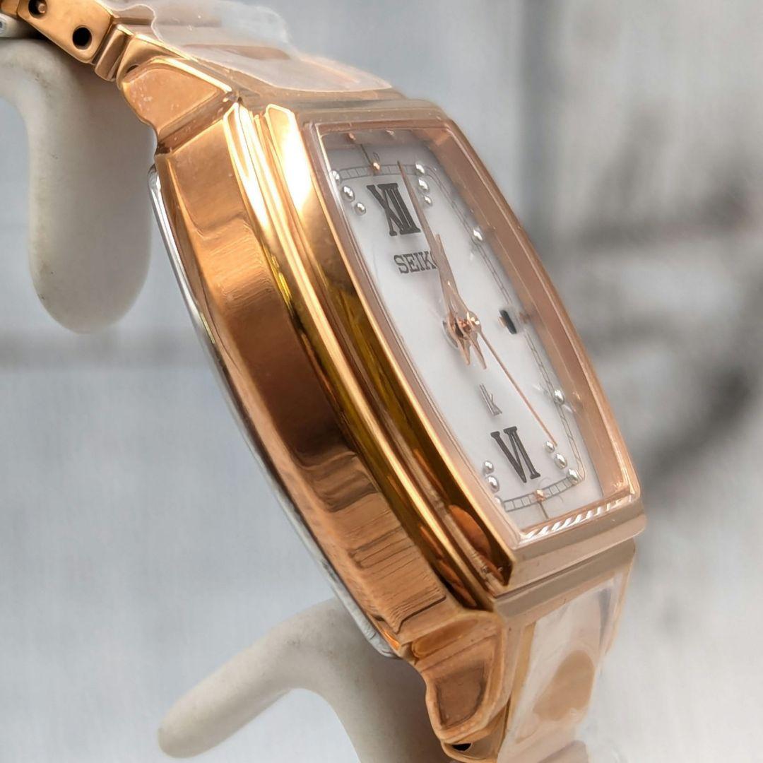 新品 セイコー ルキア ソーラー電波腕時計 女性用 レディース SSVW058