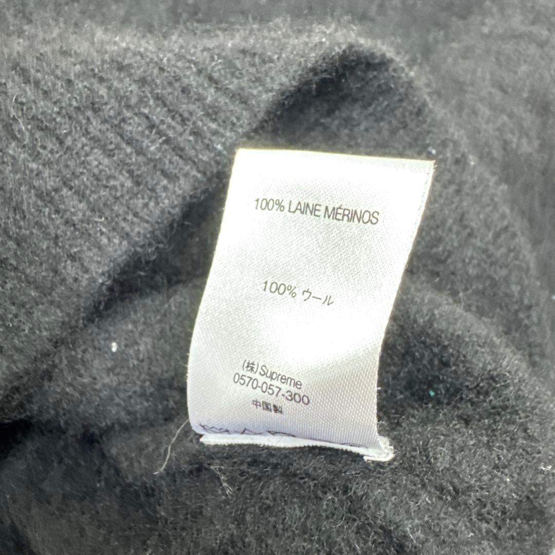 シュプリーム ジェイミー リード ファック オール セーター ブラック