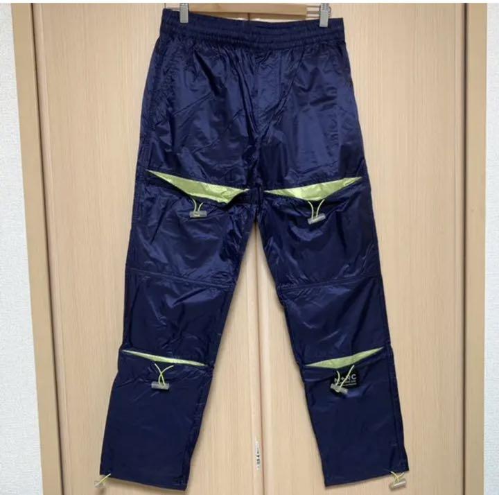 マルシェノア M+RC NOIR mrc pants ナイロン パンツ ネイビー マルシェノア M+RC NOIR mrc pants ナイロン パンツ ネイビー