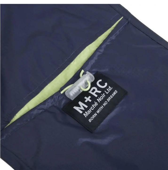 マルシェノア M+RC NOIR mrc pants ナイロン パンツ ネイビー マルシェノア M+RC NOIR mrc pants ナイロン パンツ ネイビー