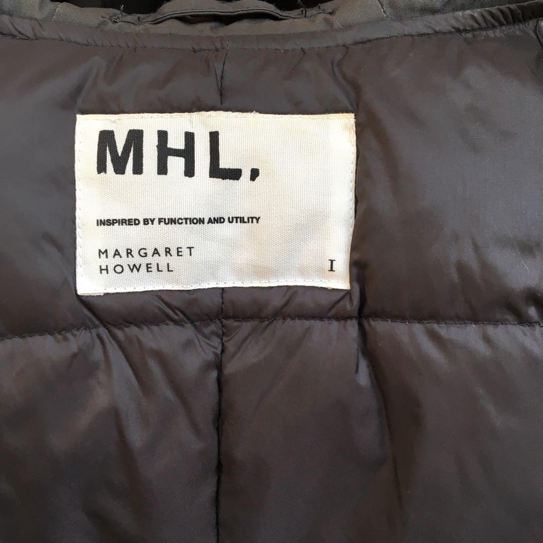 良品　MHL.マーガレットハウエル モッズコート ライナー付き　S オリーブ MHL. マーガレットハウエル ネイビー 中綿ダウン モッズコート
