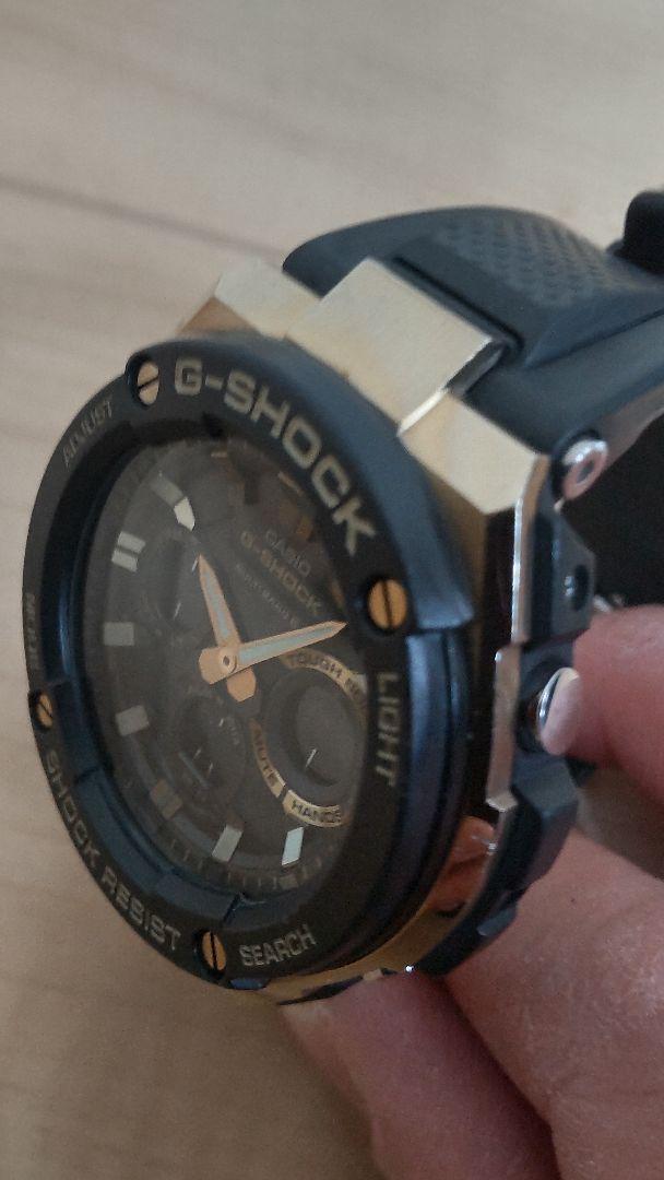 G-SHOCK GST-W100G G-STEEL電波ソーラー ゴールド