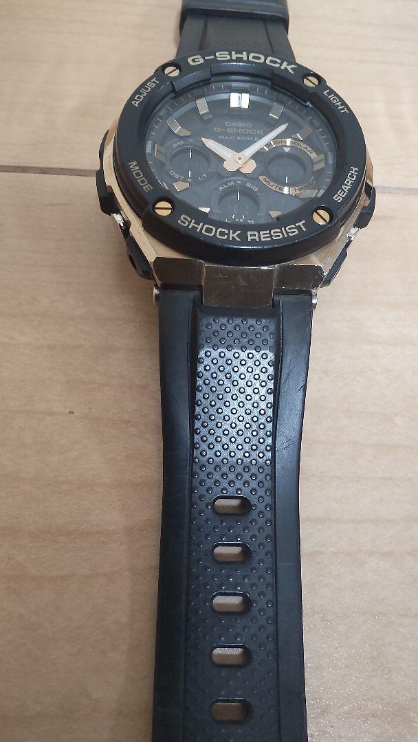G-SHOCK GST-W100G G-STEEL電波ソーラー ゴールド