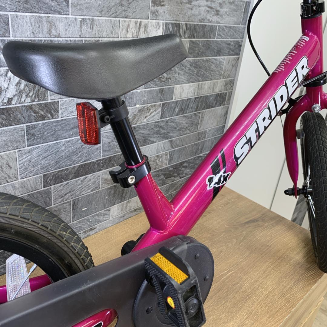 STRIDER 14x　ストライダー　フューシャピンク　子供用自転車　変身バイク