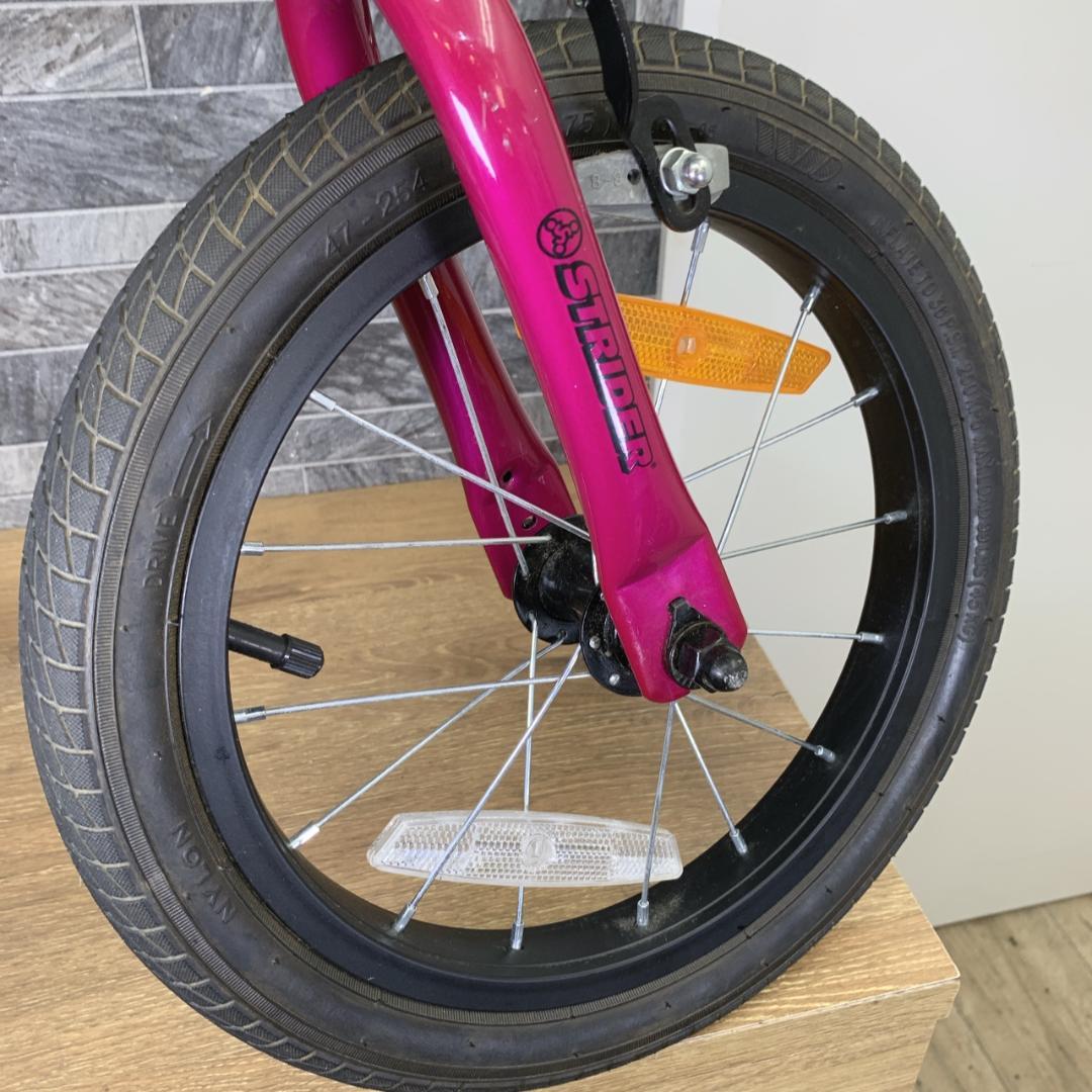 STRIDER 14x　ストライダー　フューシャピンク　子供用自転車　変身バイク