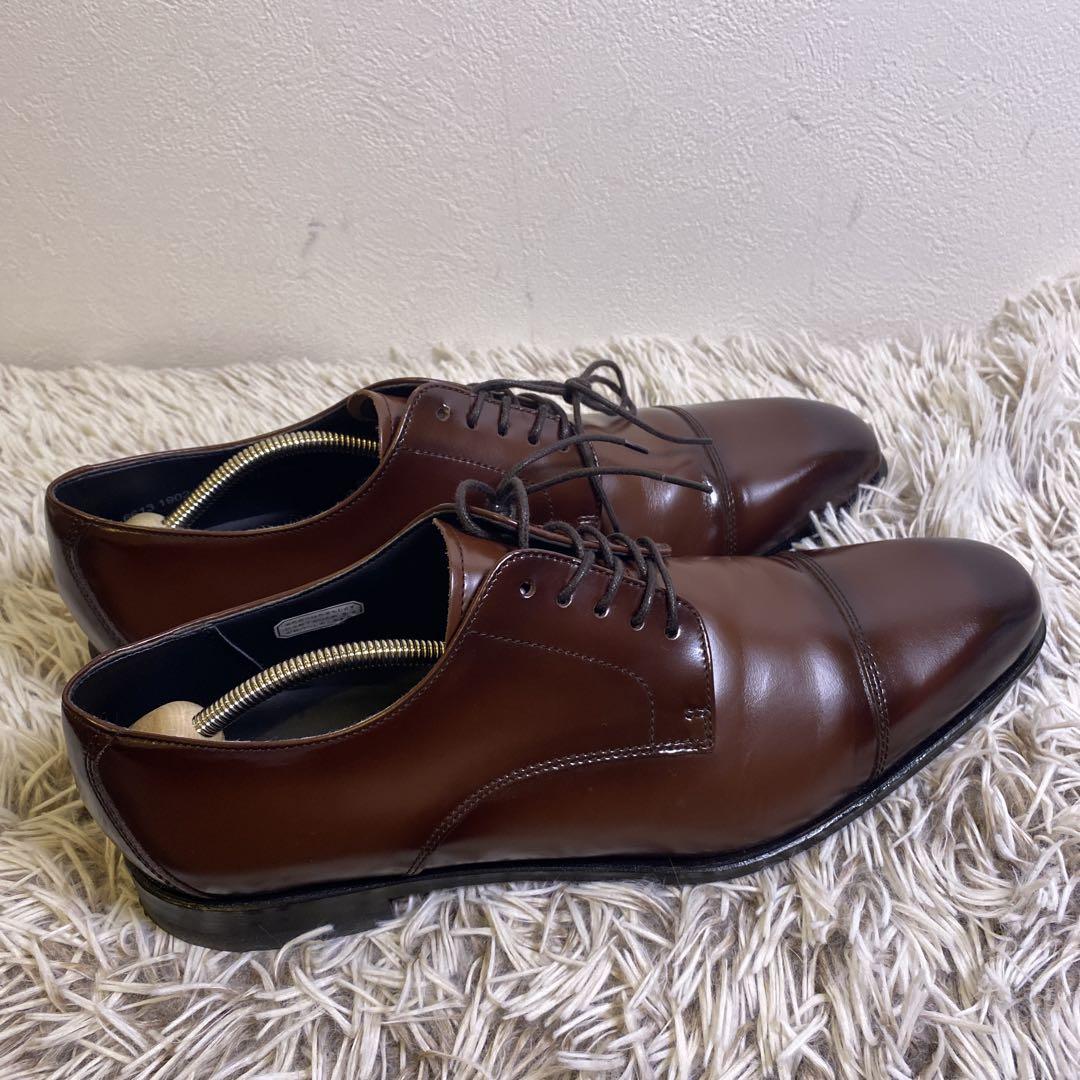 美品】REGAL リーガル ストレートチップ ブラウン レースアップ
