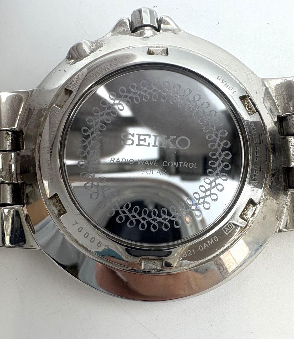 稼働品　SEIKO セイコー　ドルチェ　3B21-0AM0 ソーラー腕時計