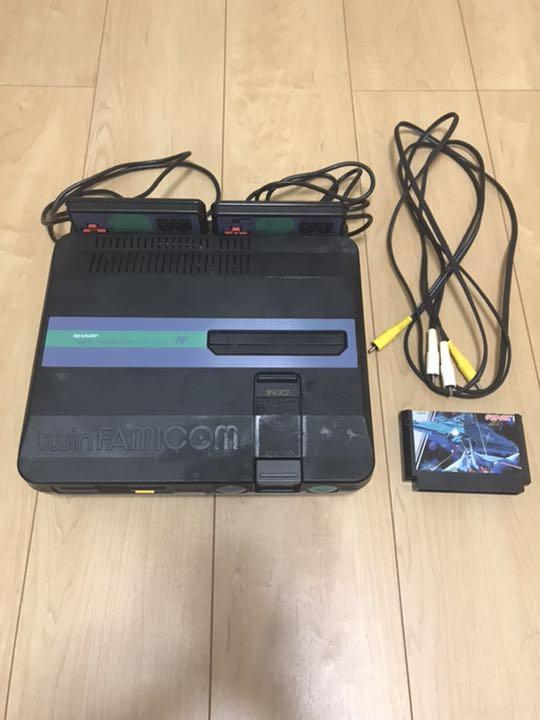 ツインファミコン 後期型 AN-505 ACアダプタ無 動作確認済 グラディウス