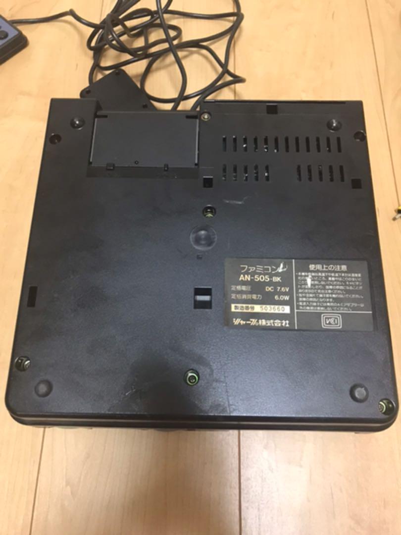 ツインファミコン 後期型 AN-505 ACアダプタ無 動作確認済 グラディウス