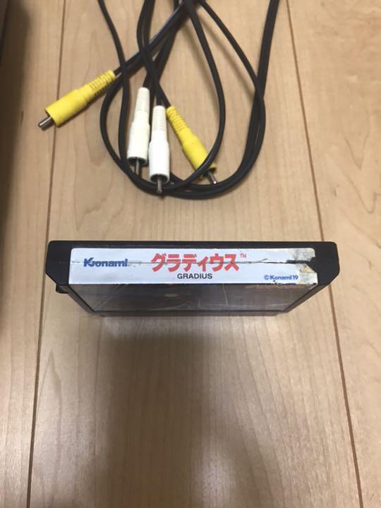 ツインファミコン 後期型 AN-505 ACアダプタ無 動作確認済 グラディウス