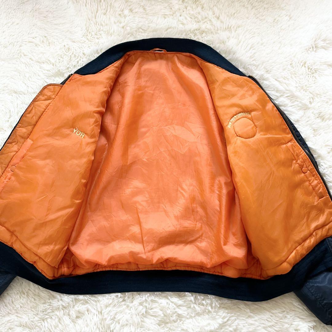MA-1 フライトジャケット（ボンバー・ボマー ） メンズ 2XL ネイビー
