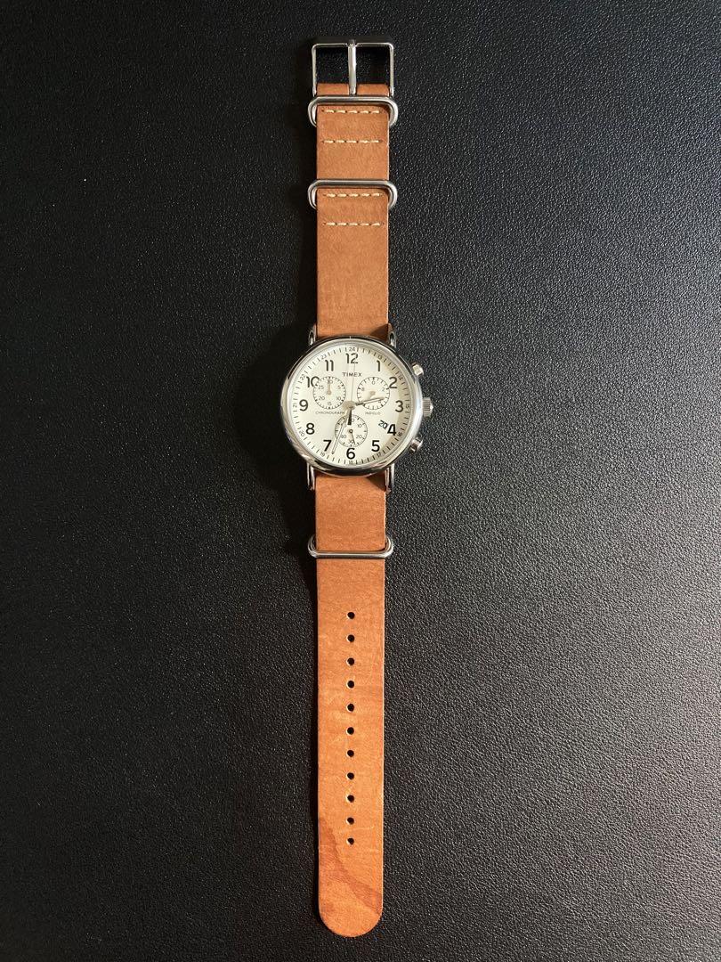 TIMEX クロノグラフ 替えバンドあり