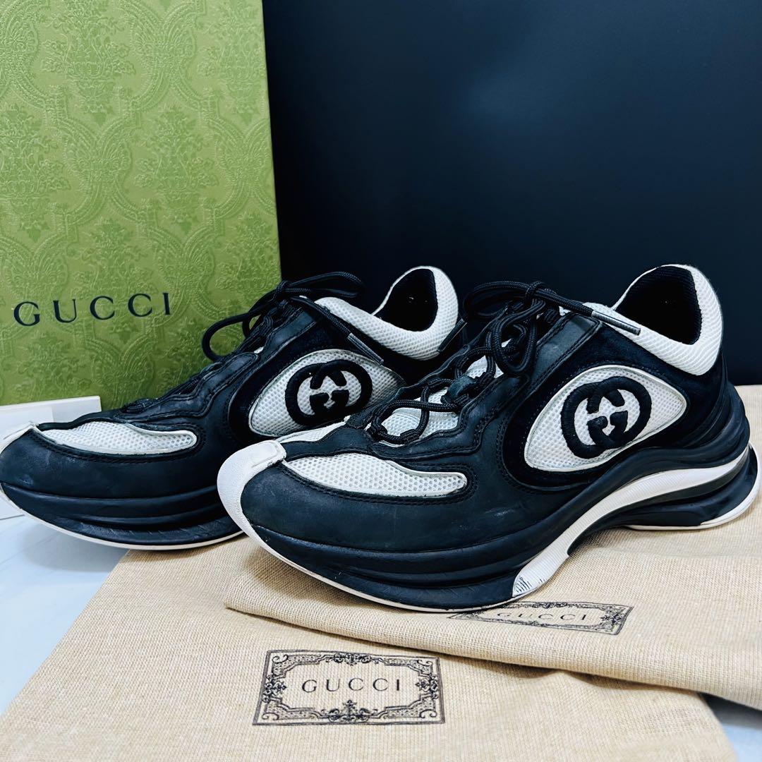 付属品多数 23AW GUCCI スニーカー ローカット ラン 23.5 - メルカリ