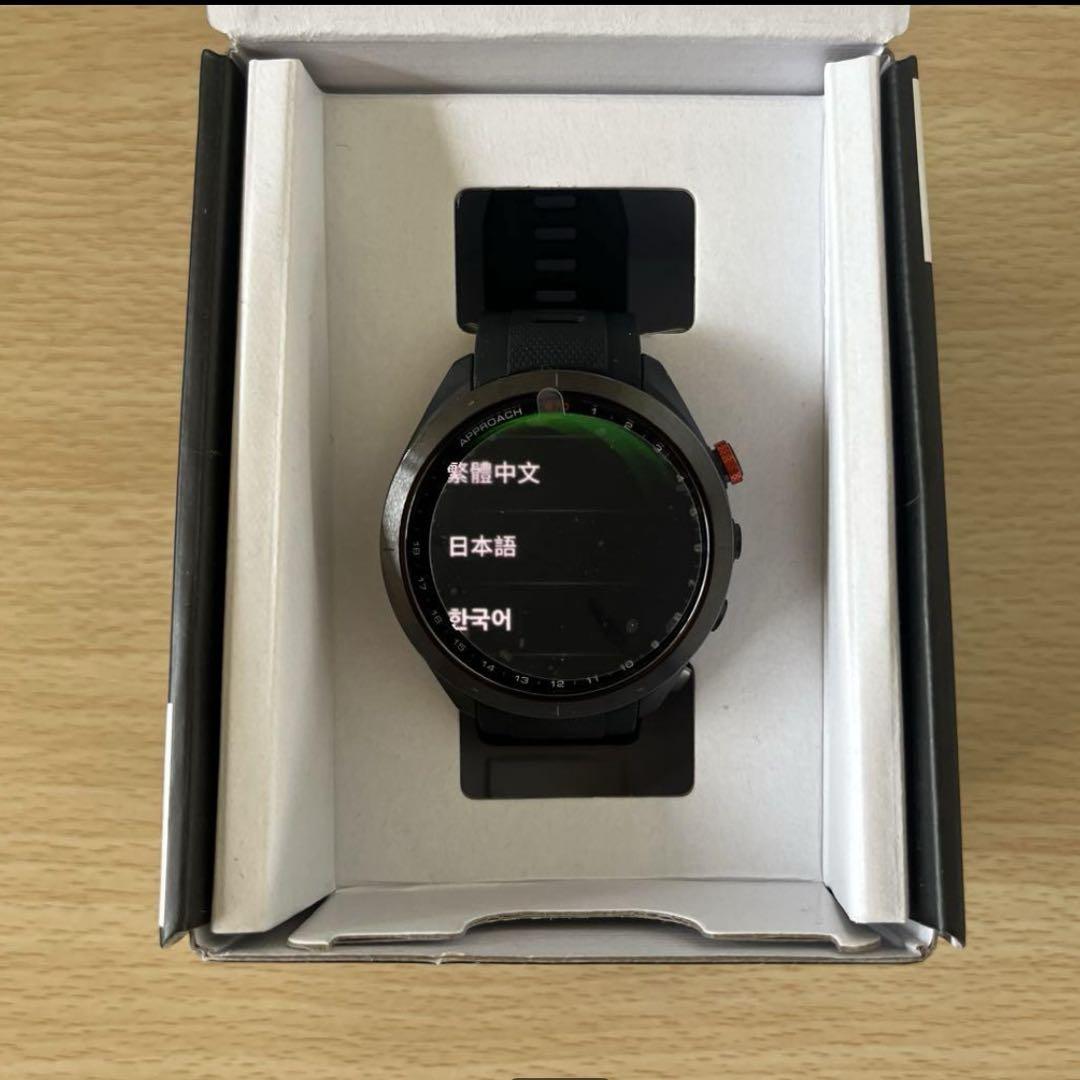 【美品】GARMIN GPSゴルフスマートウォッチAPPROACH S70