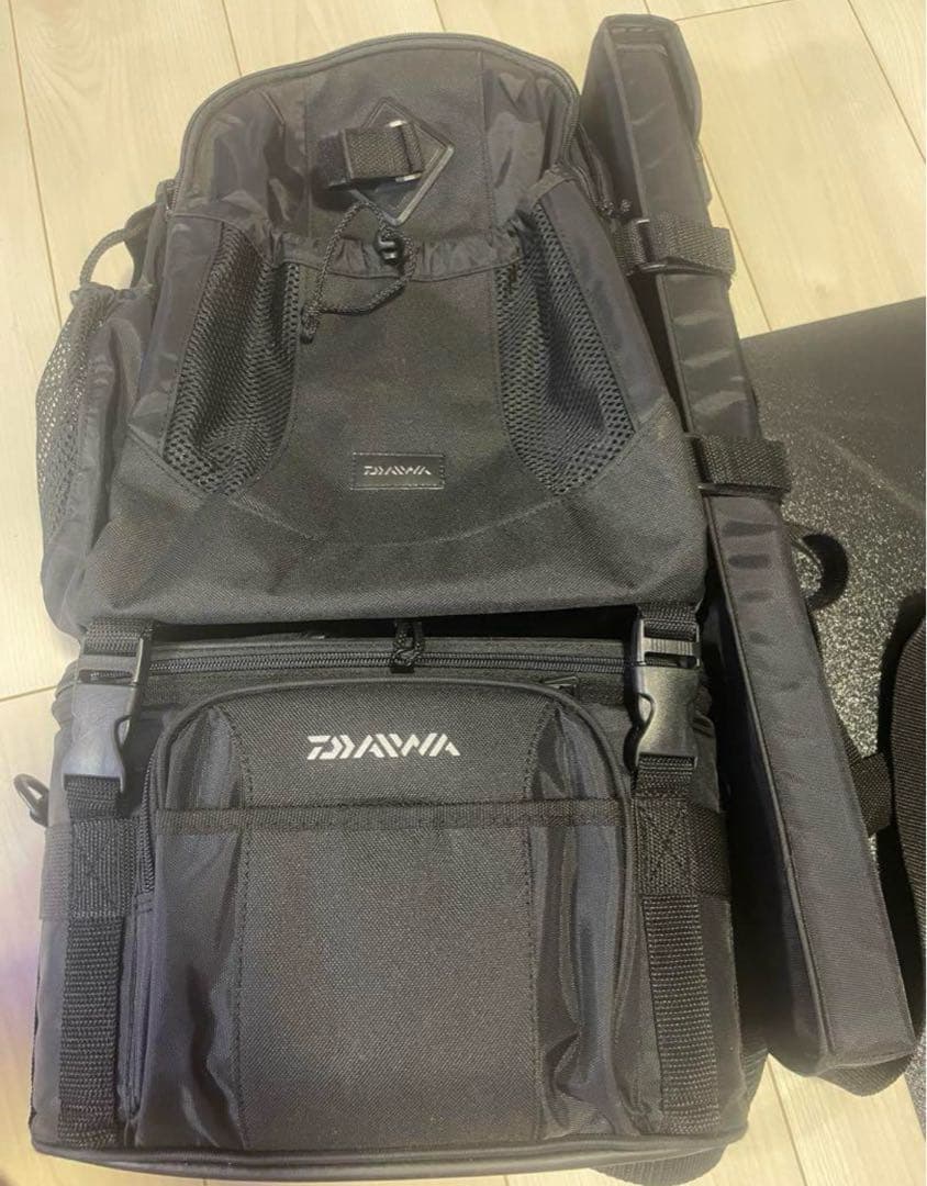 Daiwa システマ渓流20（F） DAIWA フィッシングバッグ ブラック