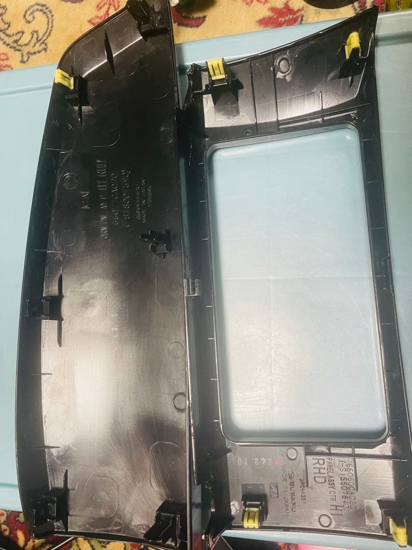 スバル カーボン調ナビパネル