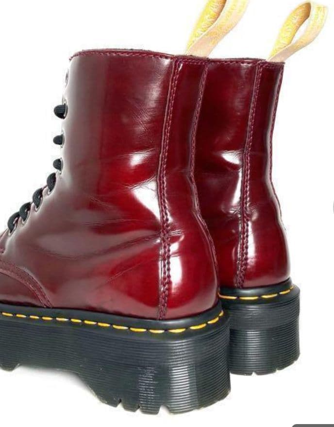 ドクターマーチン ジェイドン Ⅱ チェリーレッド 厚底 25cm ビーガン Amazon.co.jp: [ドクターマーチン] V ジェイドン 2 V JADON II