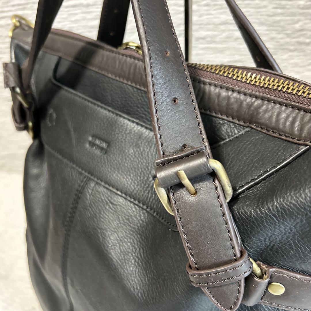 BARK TANNAGE バーク タンネイジ　3wayトートバッグ　レザーバッグ