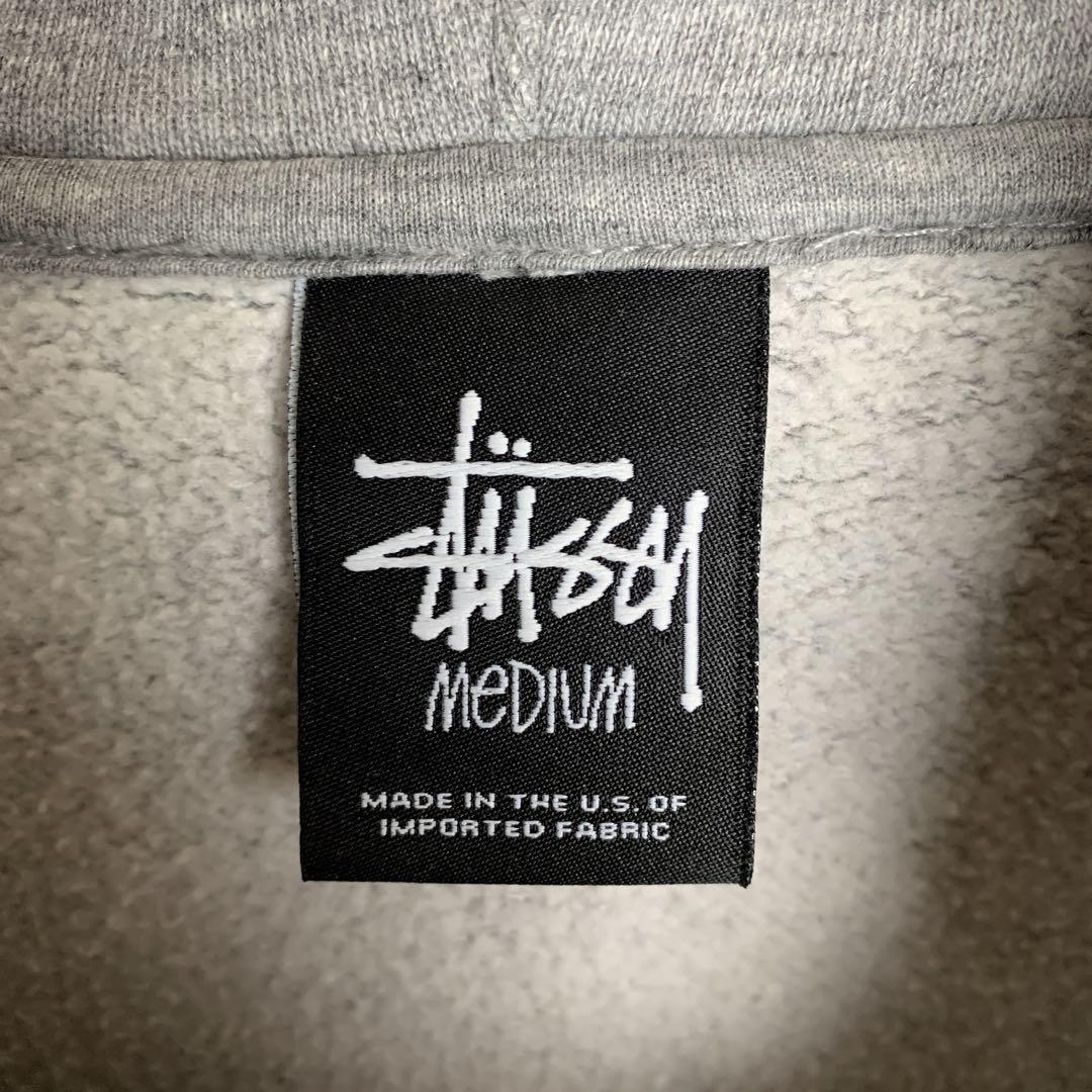 【即完モデル‼︎】【USA製】STUSSY◇刺繍 パーカー C516