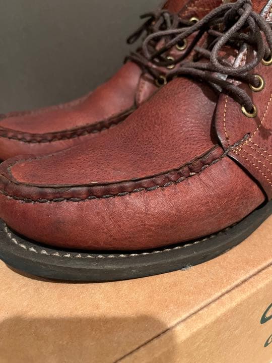 公式】【公式】gokeyゴーキーブーツus9.5Eラッセルモカシンusa古着