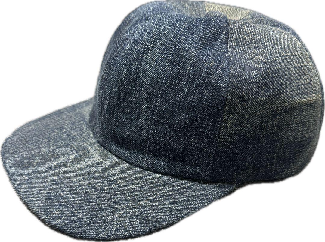 DENIME リメイクデニムキャップ