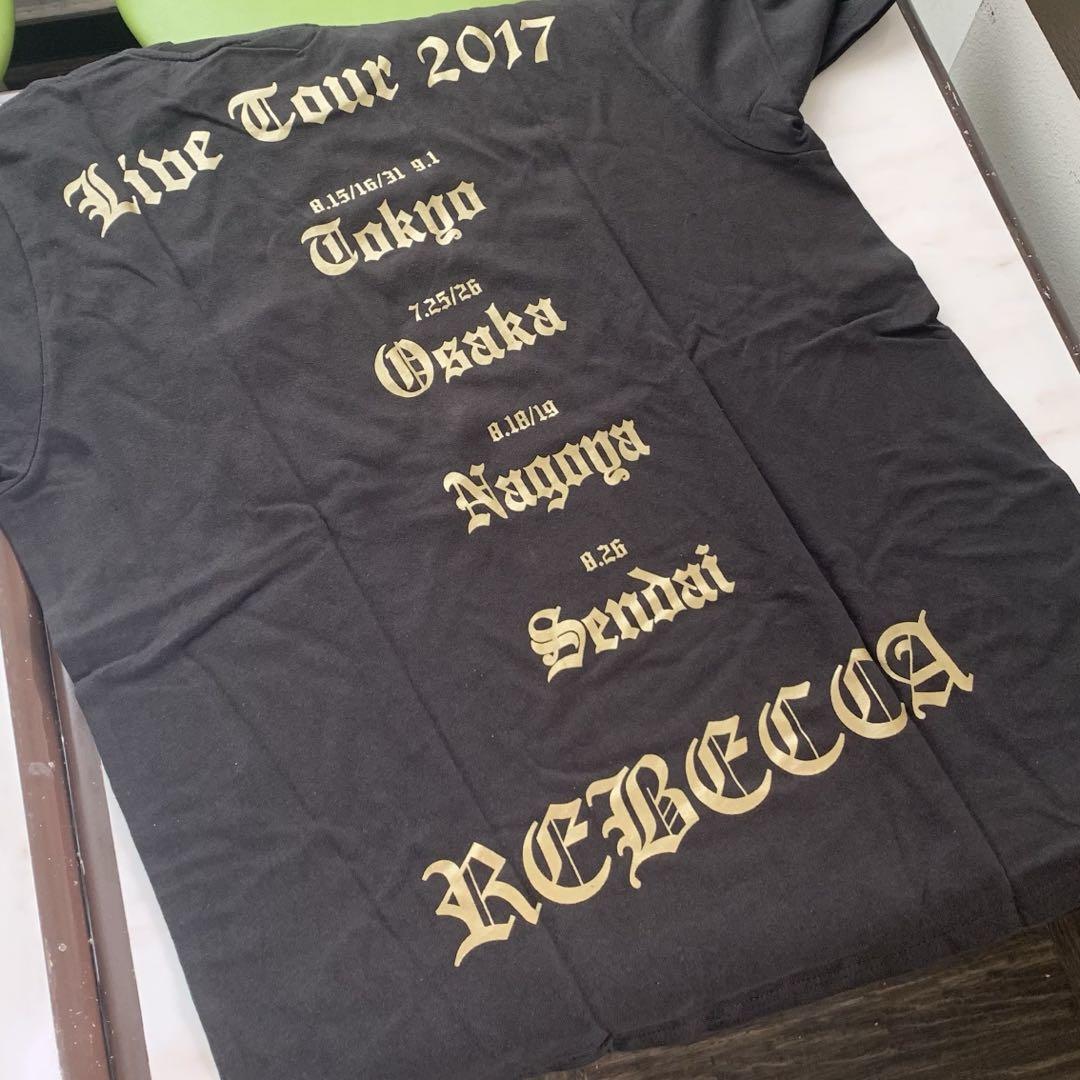 REBECCAレベッカ 2017 武道館ライブグッズ Tシャツ ロンT M