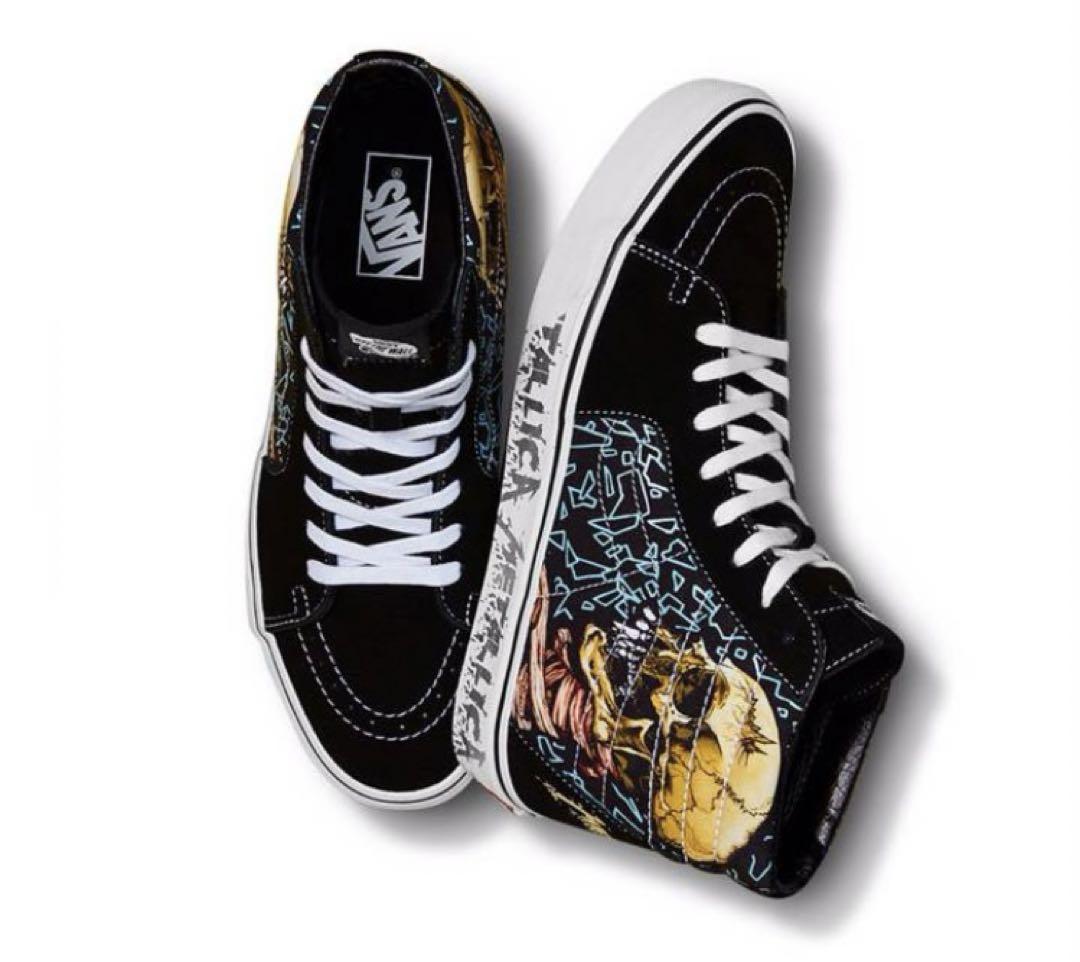 VANS  × METALLICA ×  PUSHEAD 30周年 SK8-HI