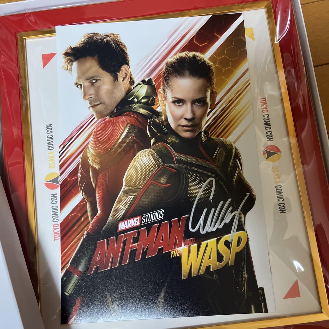 エヴァンジェリン・リリーのサイン入りホープ ポスター 2024東京コミコン 直筆☆エヴァンジェリン・リリー コミコンくじ サイン入りフォト