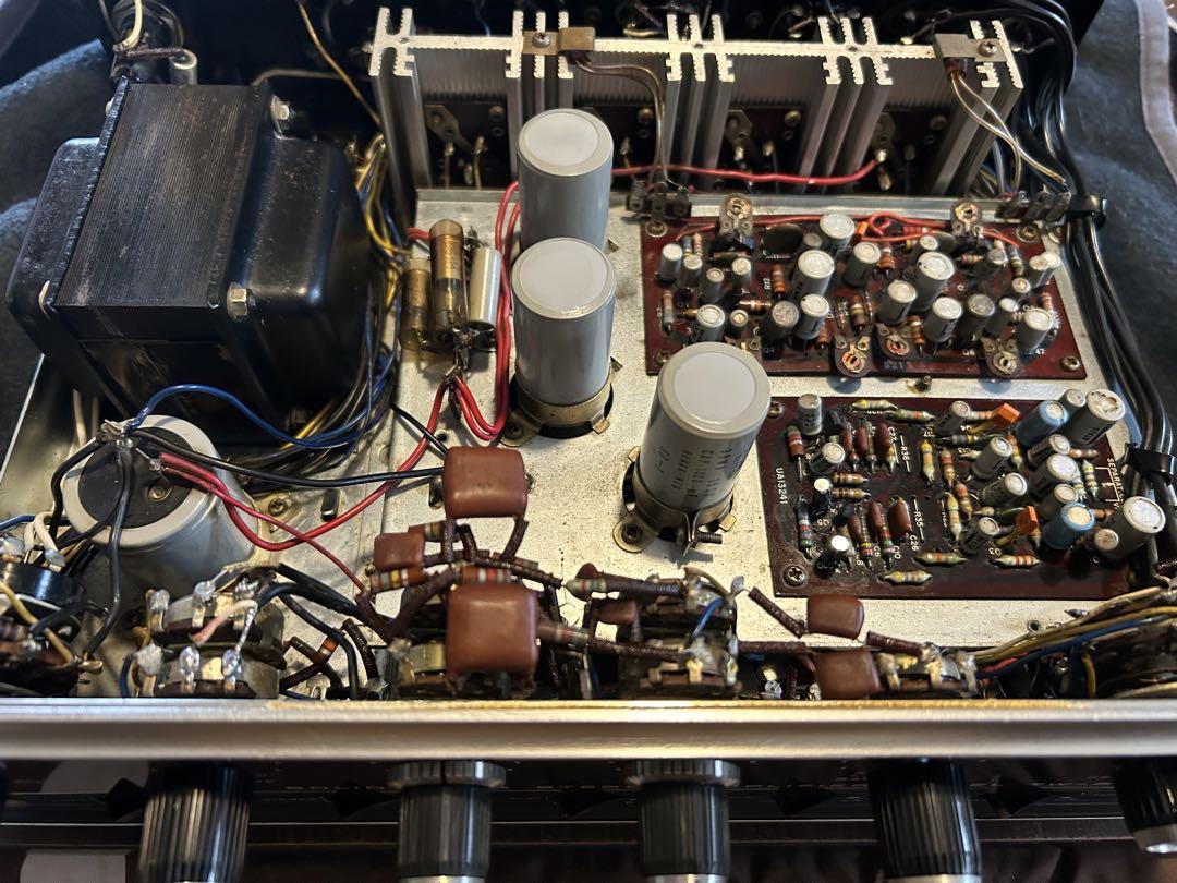 60s TRIO TW-61 プリメインアンプ　レア　トリオ　ビンテージ