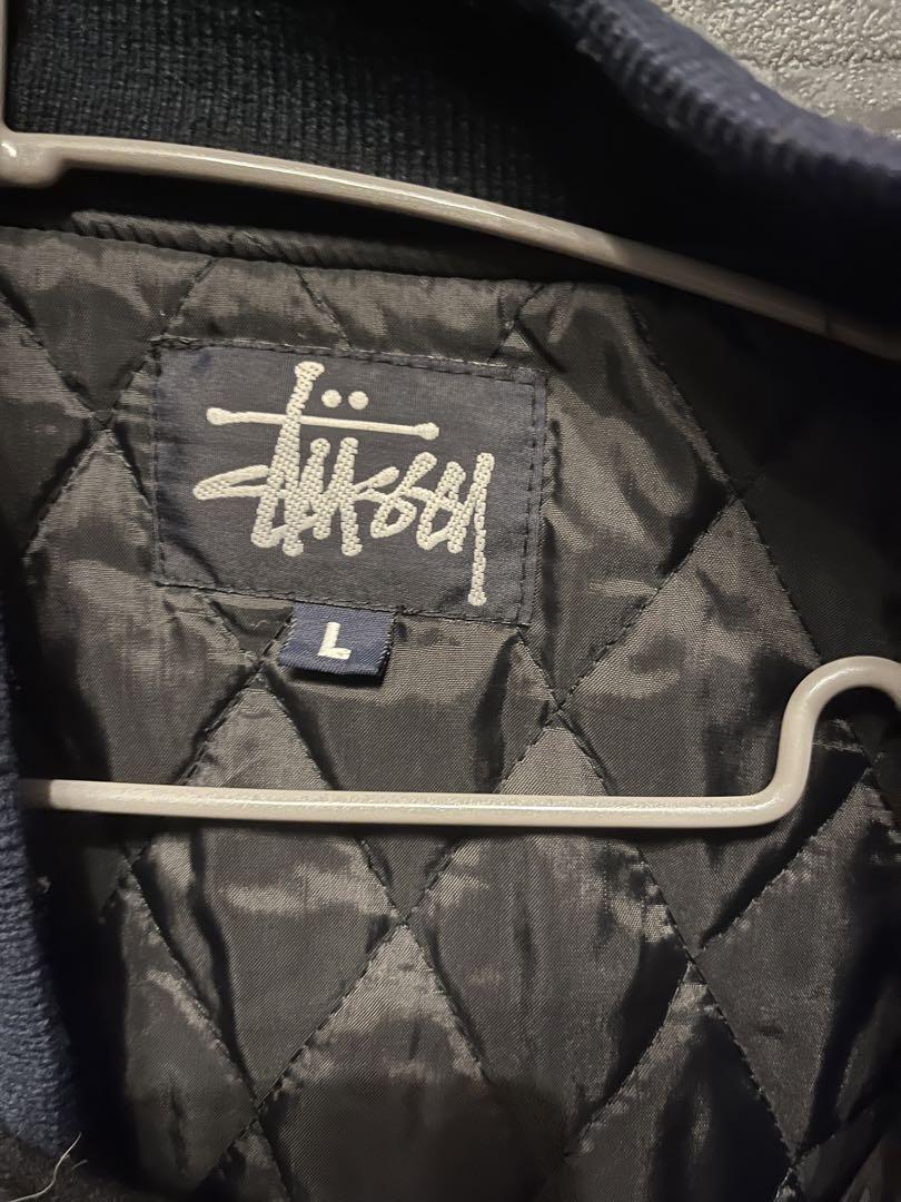 Stussy Big4 スタジャン オールドSTUSSY【USA製】