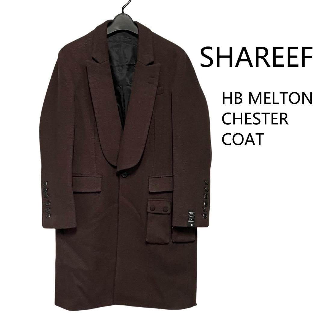 SHAREEF HB MELTON CHESTER COAT