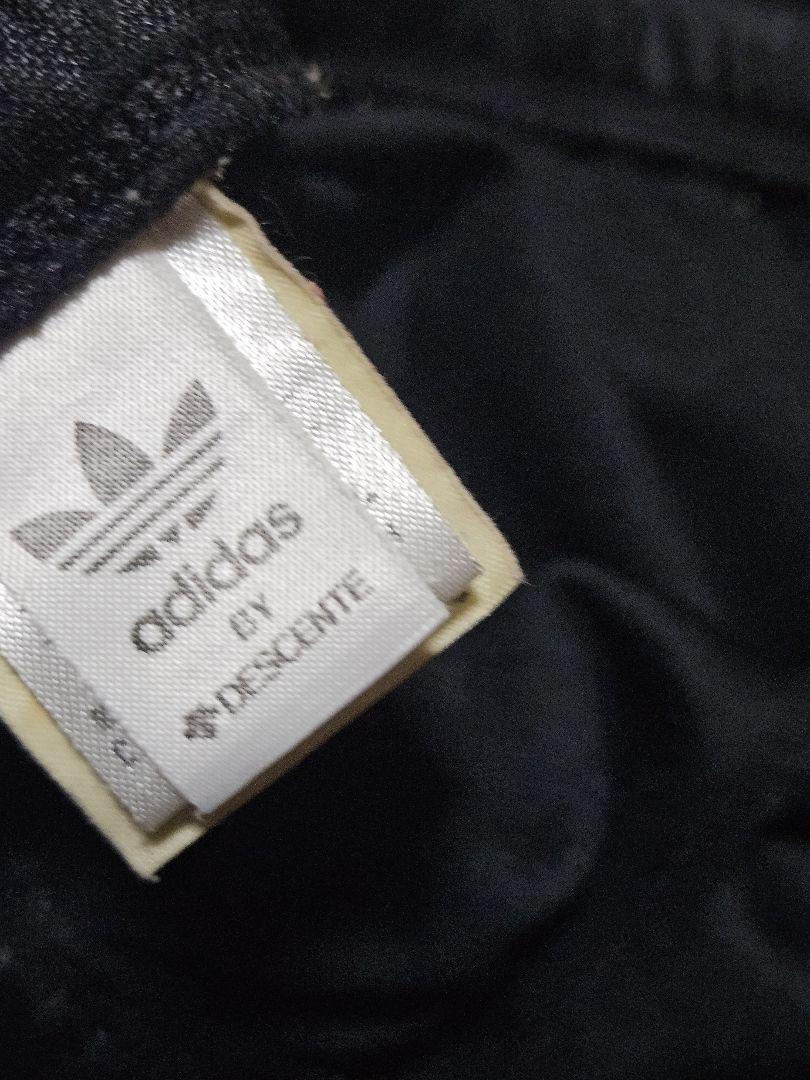 adidas 黒 ハーフパンツ グラフィックデザイン　90sドイツ代表パンツ