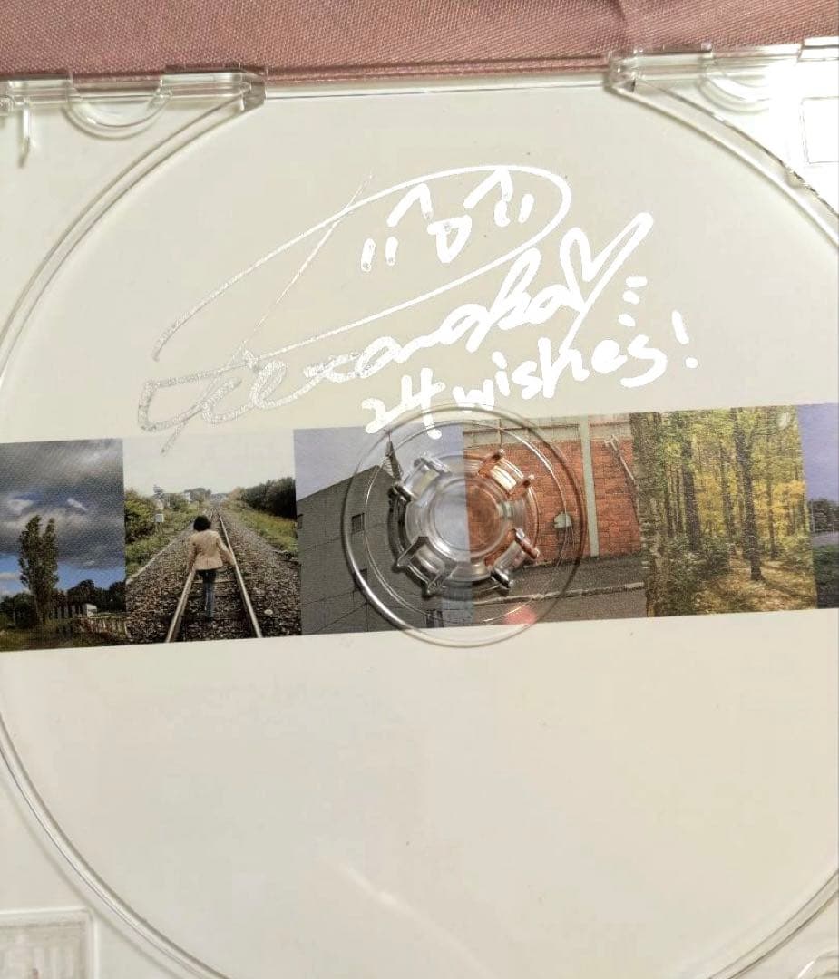 【極希少】田中理恵 Rie Tanaka 24 wishes 直筆サイン入りCD