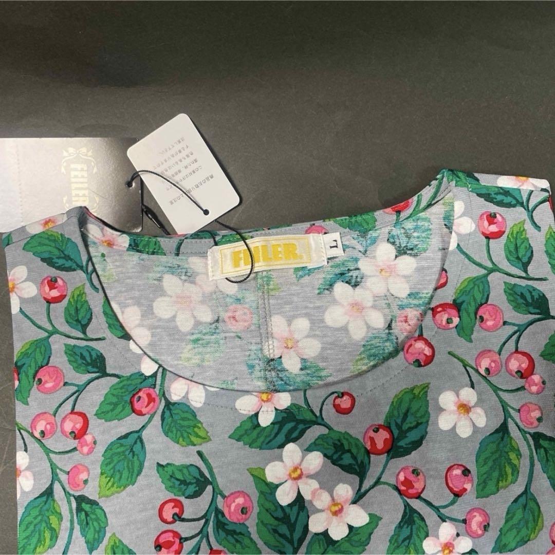 シモンズグランドセール 新品タグ付◇フェイラーFEILER◇Tシャツ◇半袖◇フリュイ Tシャツ(半袖+袖なし)