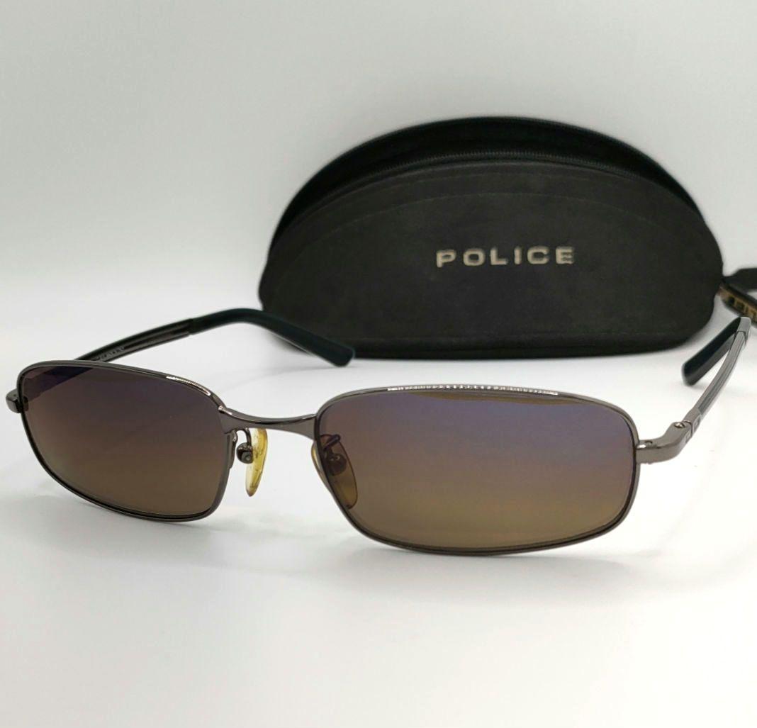 ■美品 POLICE S 2958 COL.598X サングラス メガネ ポリス