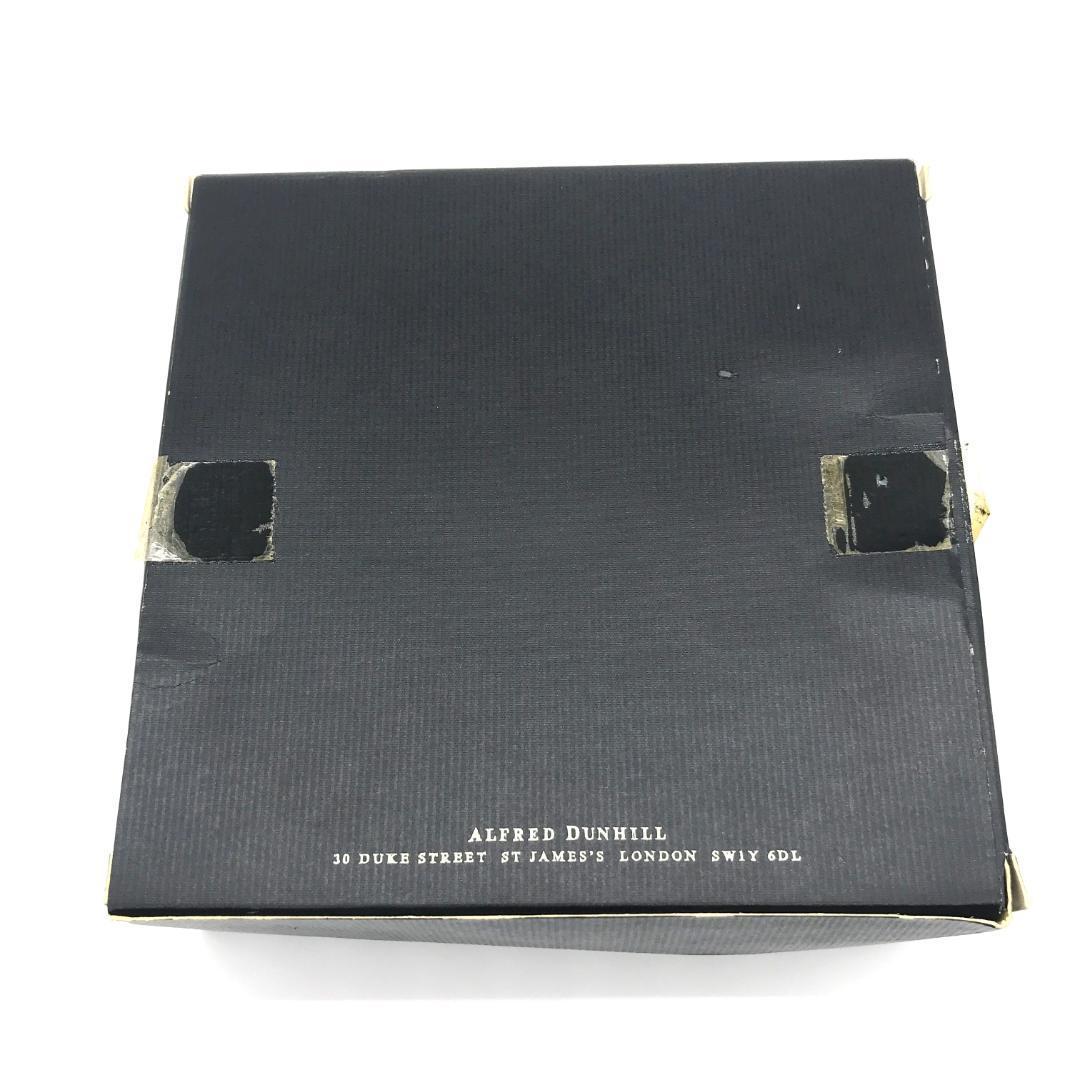 【未使用】dunhill ダンヒル ベルト ブラック レザー ゴールド