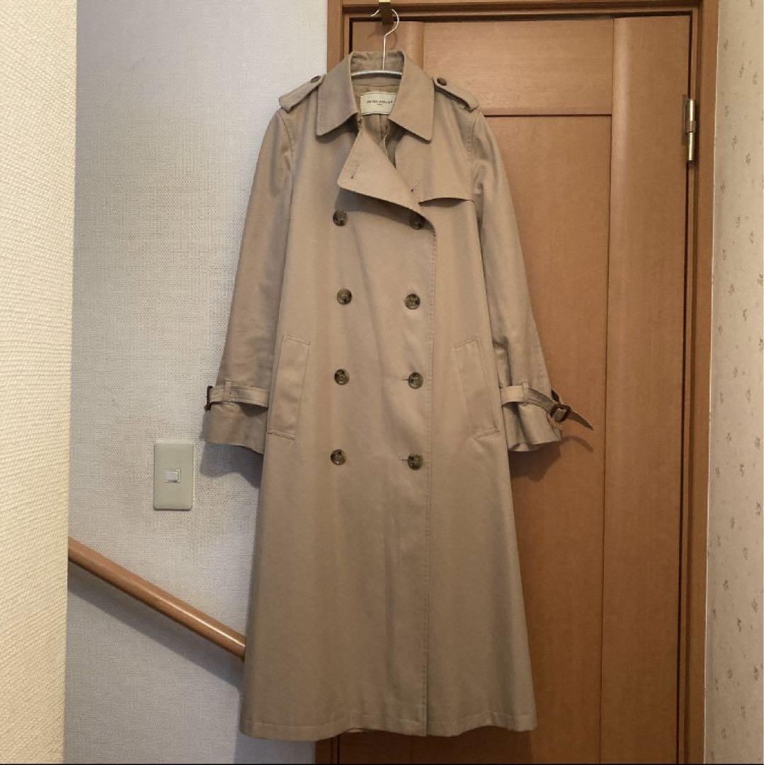 美品★美シルエット　UBCB ギャバ トレンチコート