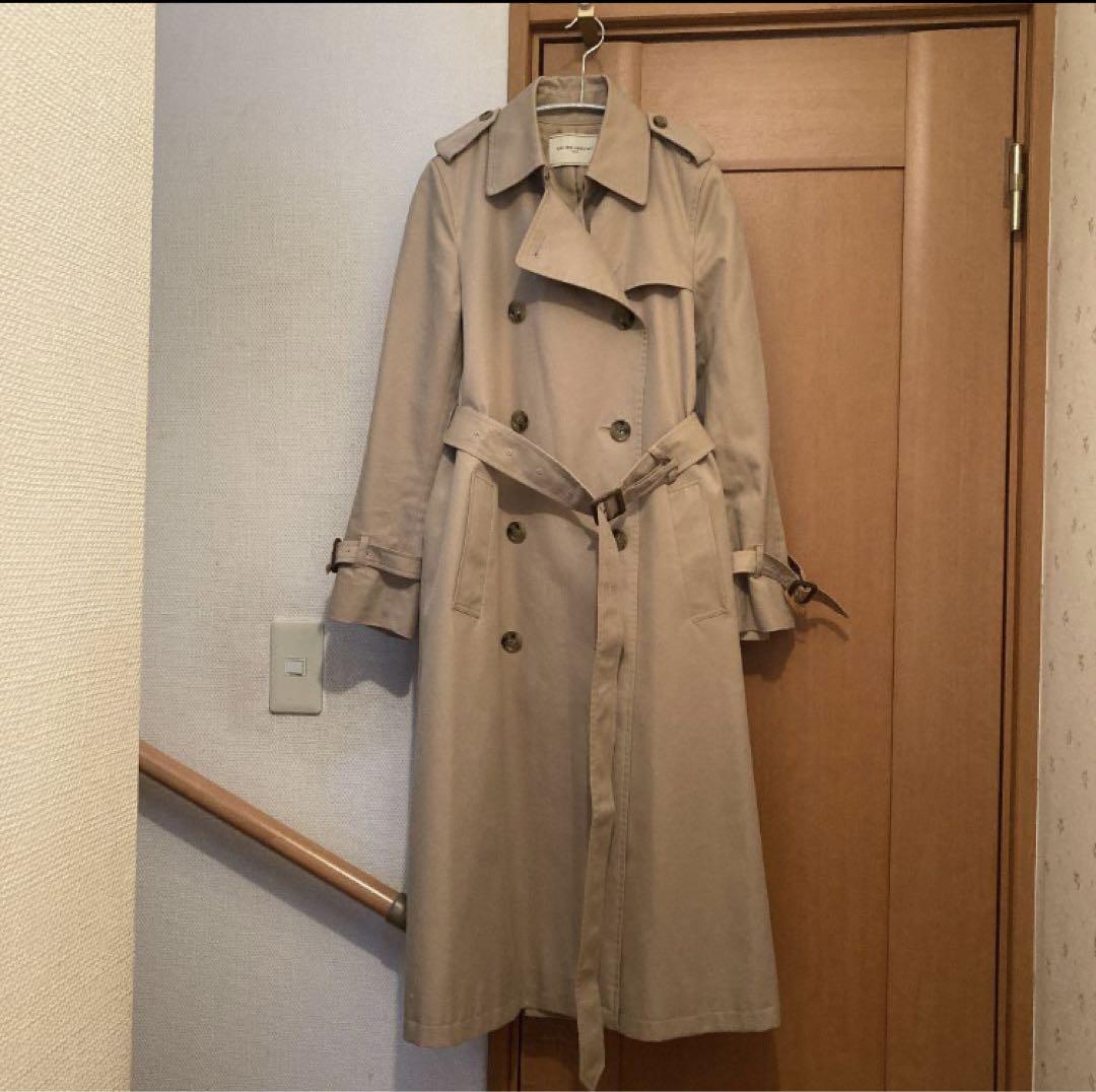 美品★美シルエット　UBCB ギャバ トレンチコート
