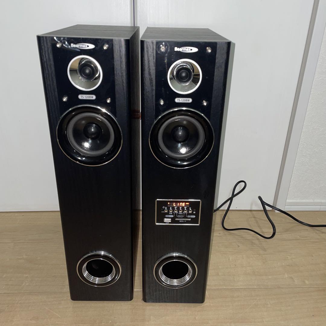 クマザキエイム アンプ内蔵タワースピーカー VABELヴァベルTS-120BW クマザキエイム アンプ内蔵タワースピーカー VABELヴァベルTS-120BW
