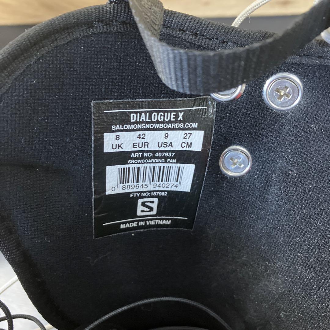 サロモン　Salomon 27cm スノーボード　ブーツ　DIALOGUE X