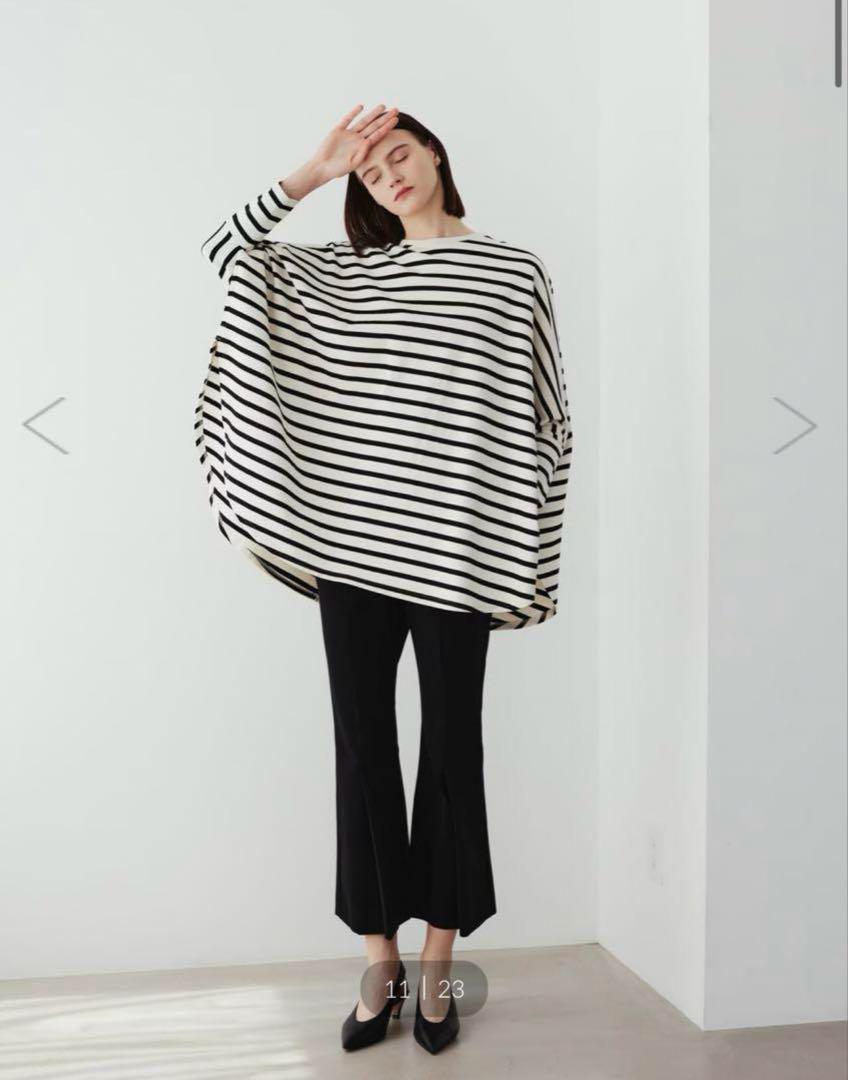 ★完売！LE PHIL ルフィルバックスリットラスティックジャージートップス ☆完売！LE PHIL ルフィルバックスリットラスティックジャージー