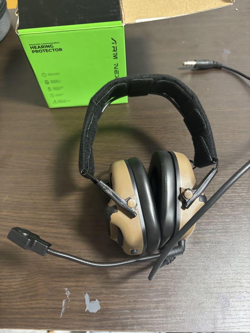 サバゲー用イヤーマフ