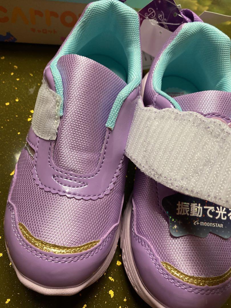 リーナディズニープリンセス光る(LED内蔵)シューズ１９㎝