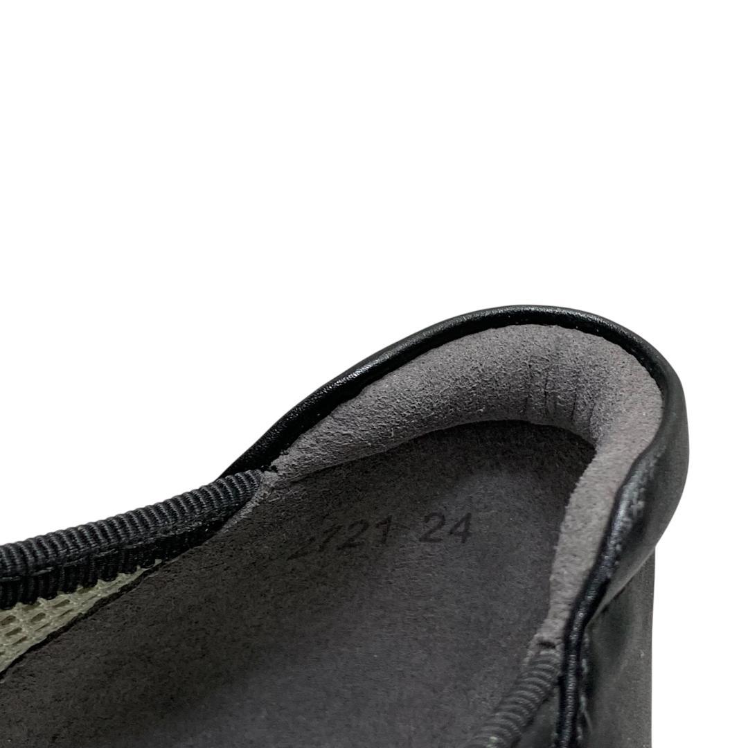 【極美品】コンポジションナイン (24) パンプス フラワー 希少デザイン