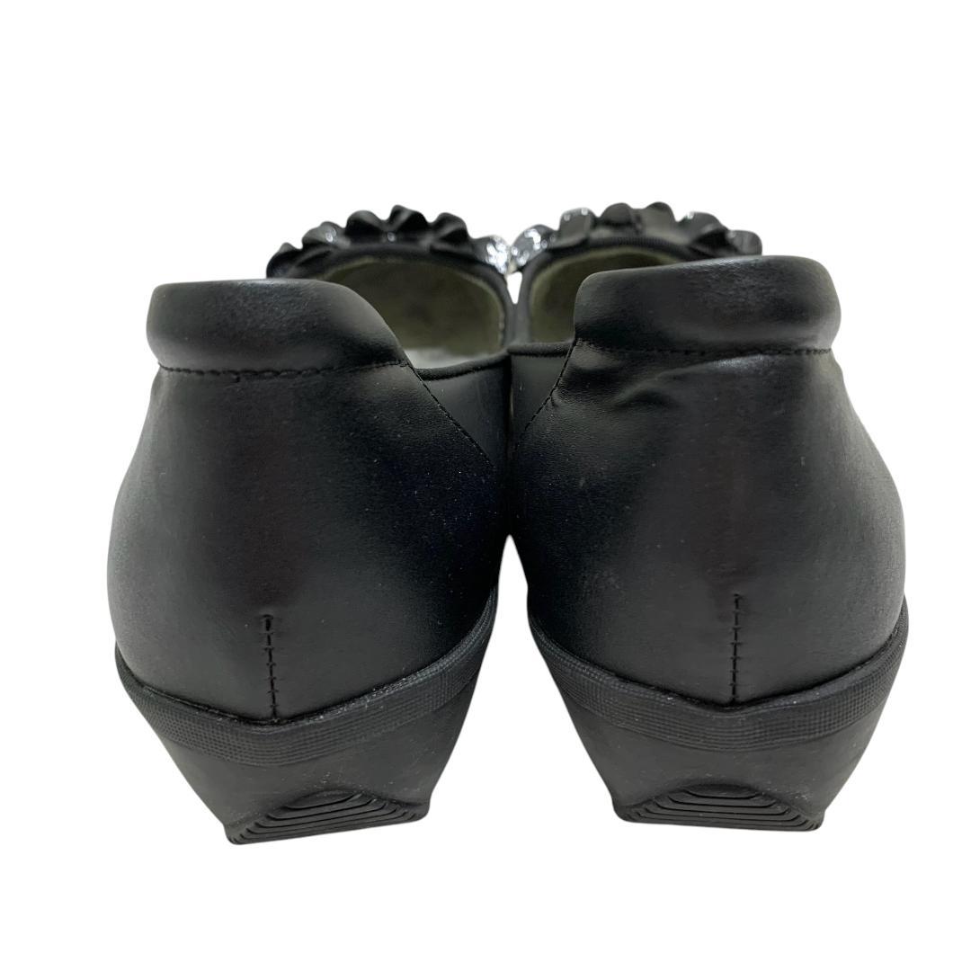 【極美品】コンポジションナイン (24) パンプス フラワー 希少デザイン