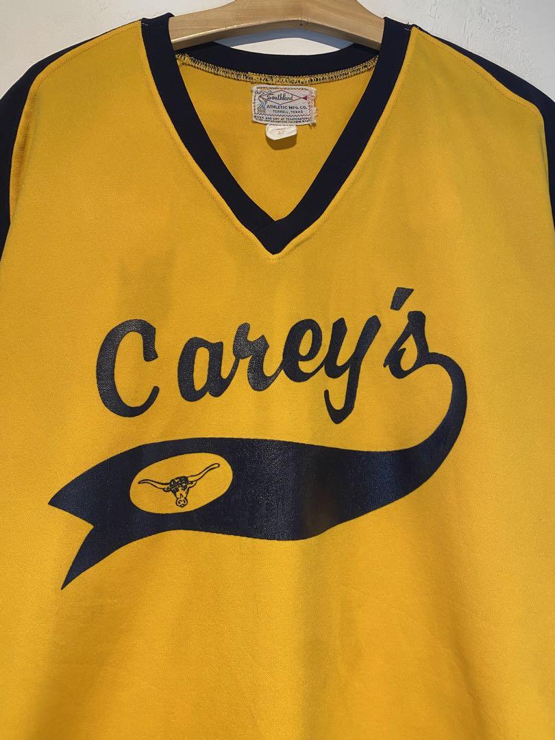 高級品市場 希少】60s carey´s フットボールTシャツ southland トップス
