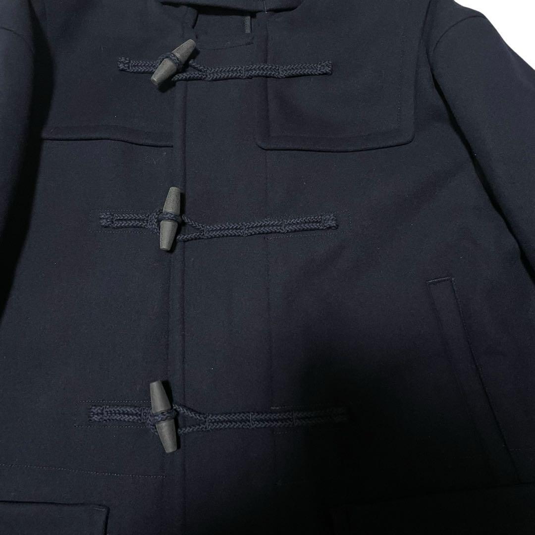 極美品　ユニクロ　プラスJ ダッフルコート　ネイビー　L