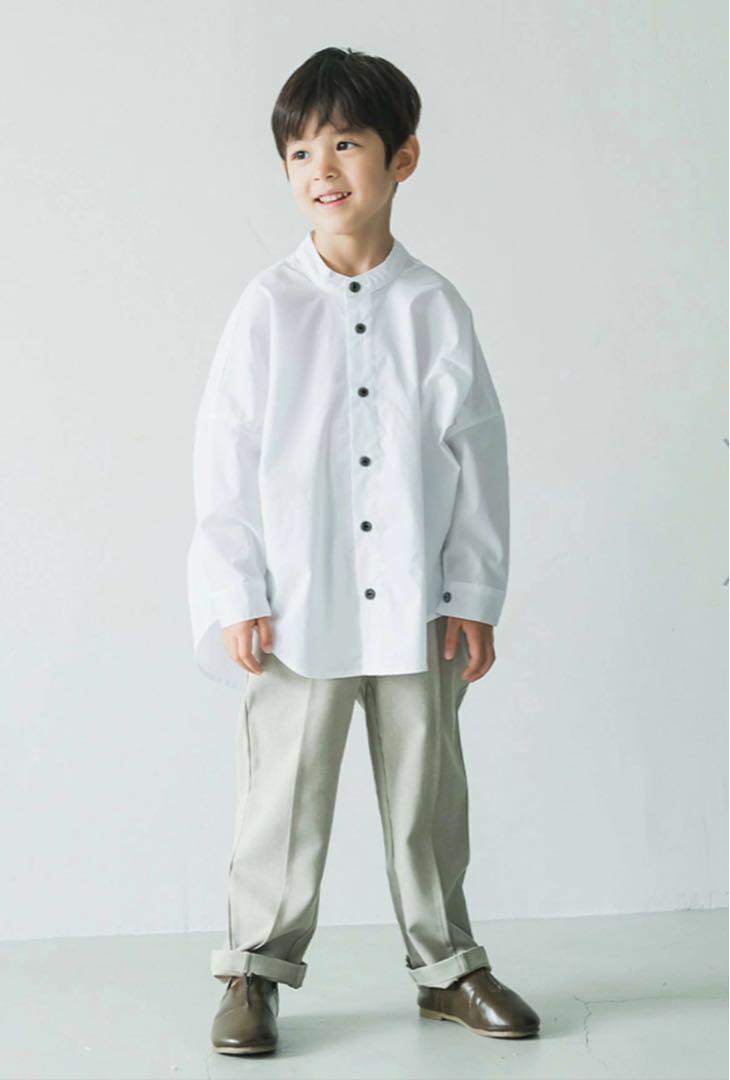 ✨超美品✨riziere白シャツ＆セットアップ3点セット110cm