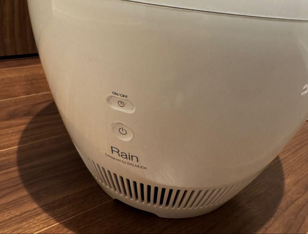 美品／BALMUDAバルミューダ気化式加湿器Rain ERN-1100SD-WK