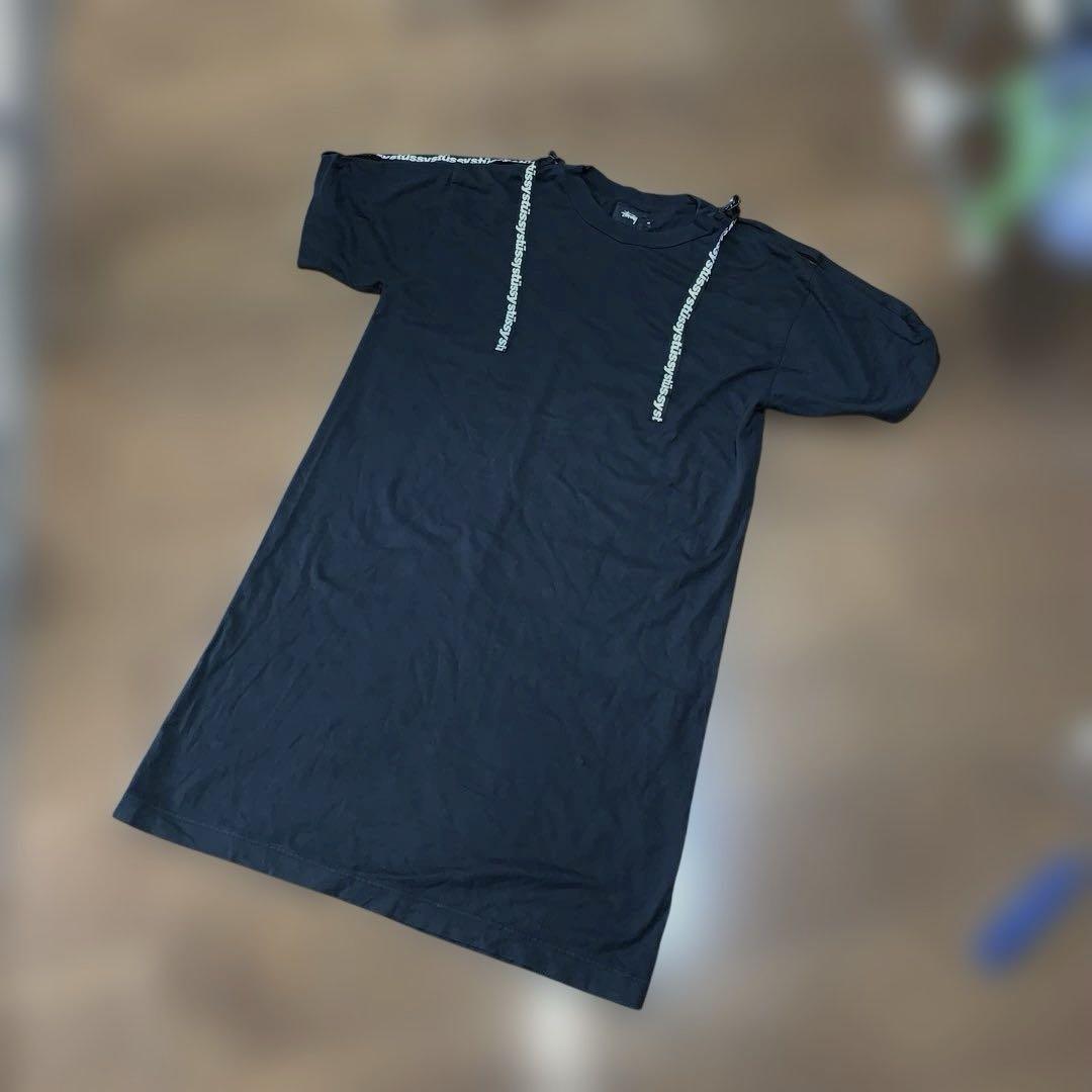 STUSSY ステューシー Tシャツ ワンピース ロゴ ワンピ レッド 赤